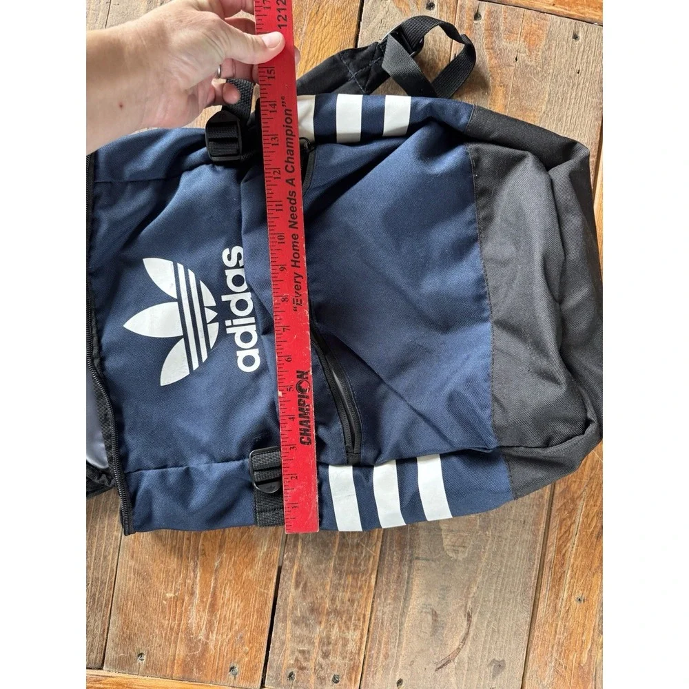 Navy Blue Adidas Sport Bag Basketball Soccer Backpack Youth